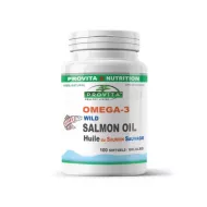 Omega-3 Ulei de somon salbatic de Pacific 1000 mg (100 capsule), Provita Nutrition