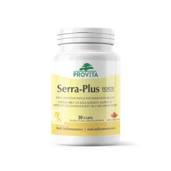 Serra Plus Serapeptaza Forte (30 capsule), Provita Nutrition