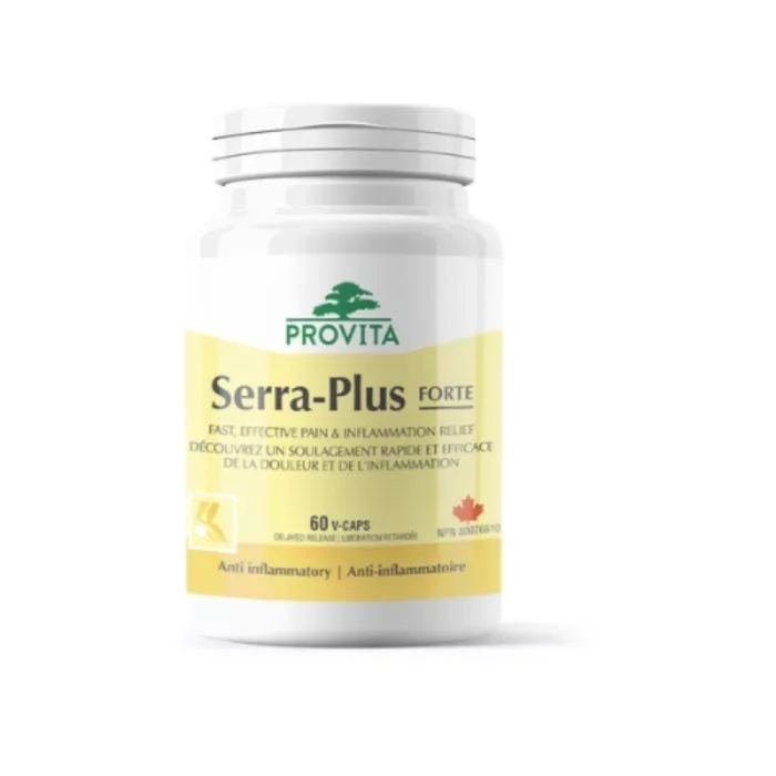 Serra Plus Serapeptaza Forte (60 capsule), Provita Nutrition Serra Plus Serapeptaza Forte (60 capsule), Provita Nutrition