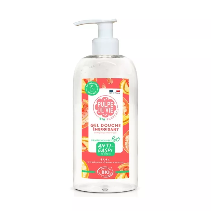 Gel de dus energizant cu grapefruit bio - Pimp My Mousse (400 ml), Pulpe de Vie Gel de dus energizant cu grapefruit bio - Pimp My Mousse (400 ml), Pulpe de Vie