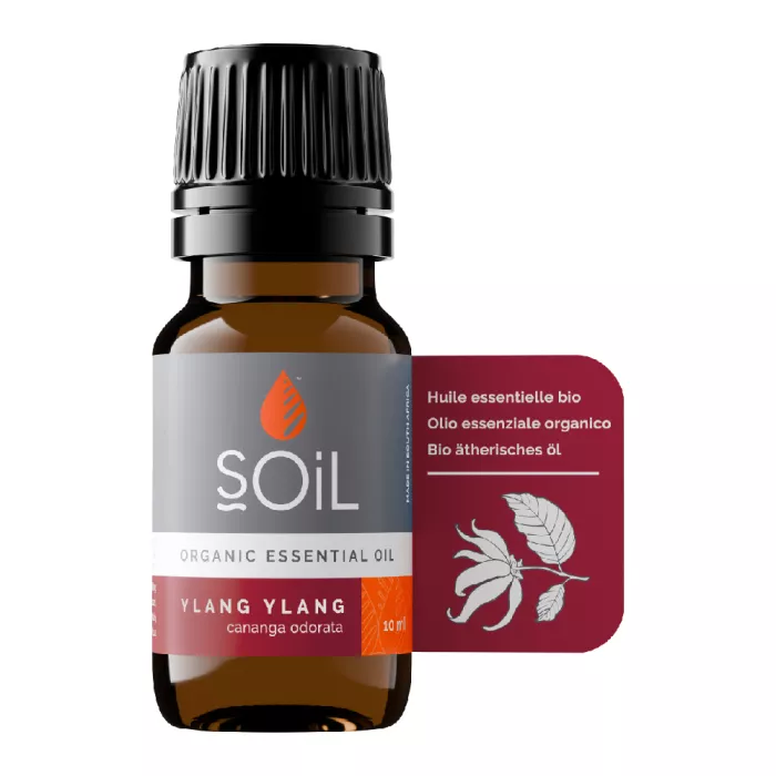 Ulei Esential Ylang Ylang 100% Organic (10 ml), SOiL