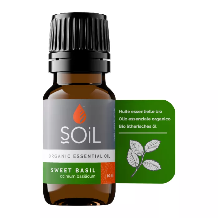 Ulei Esential Busuioc 100% Organic (10 ml), SOiL