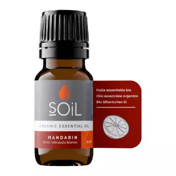 Ulei Esential Mandarina 100% Organic (10 ml), SOiL