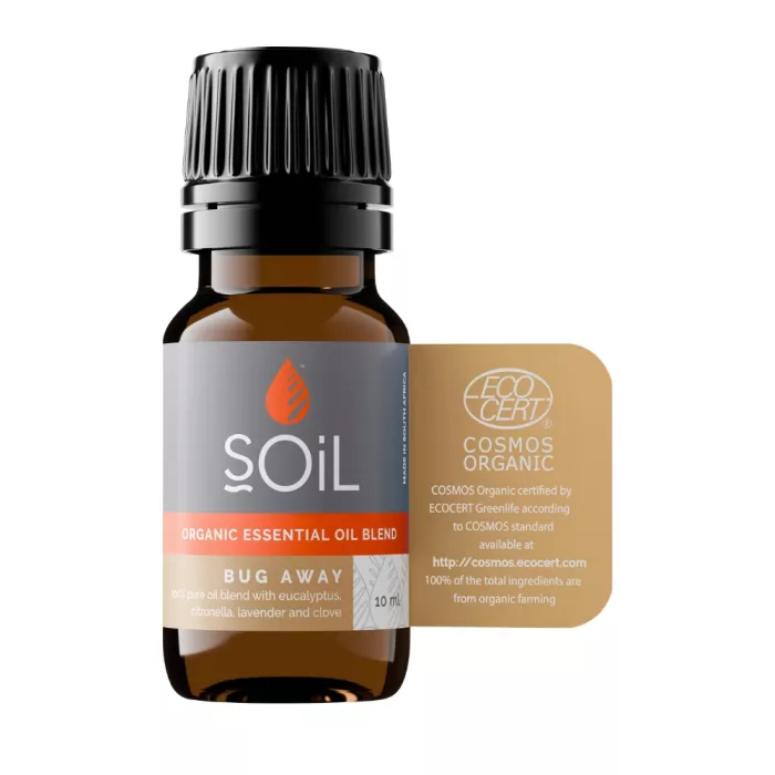 Blend Anti-Insecte - Amestec de Uleiuri Esentiale Bug Away Pure 100% Organice (10 ml), Soil