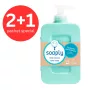 2+1 Sapun ecologic lichid pentru maini cu 100% ingrediente naturale, Eucalyptus and Rosemary (300ml), Soaply