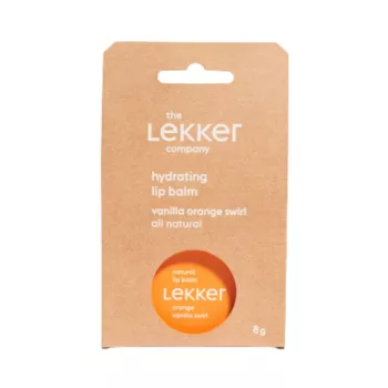 Balsam de buze cu portocale si vanilie (8 grame), The Lekker Company