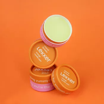 Balsam de buze cu portocale si vanilie (8 grame), The Lekker Company