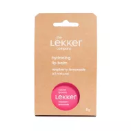 Balsam de buze cu zmeura si limonada (8 grame), The Lekker Company
