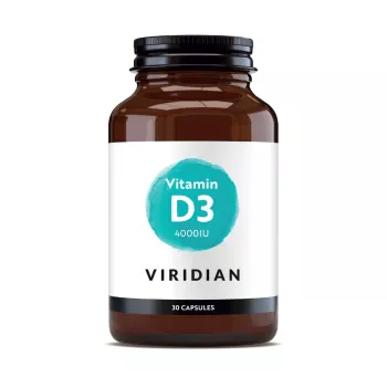 Vitamina D3 4000IU (30 capsule), Viridian Vitamina D3 4000IU (30 capsule), Viridian