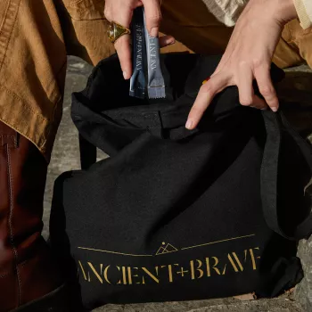 Tote Bag, Ancient and Brave Tote Bag, Ancient and Brave