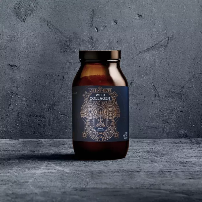 Wild Collagen Marin 200 gr (40 portii) + Ritual Golden Scoop, Ancient and Brave