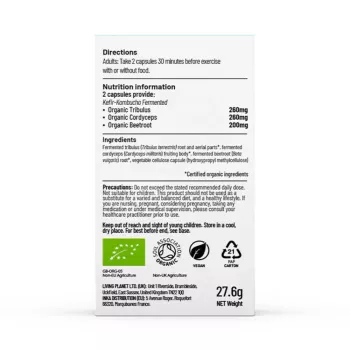 Organic Fermented NitroX (60 capsule), Living Nutrition Organic Fermented NitroX (60 capsule), Living Nutrition