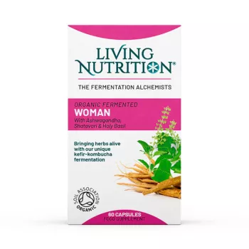 Organic Fermented Woman (60 capsule), Living Nutrition Organic Fermented Woman (60 capsule), Living Nutrition