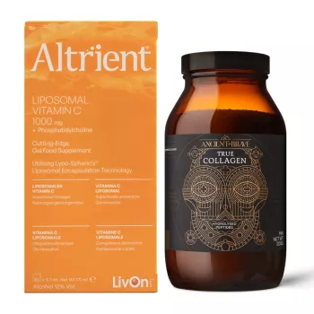 Pachet Altrient C (30 pliculete) + True Collagen Ancient and Brave (200 grame)