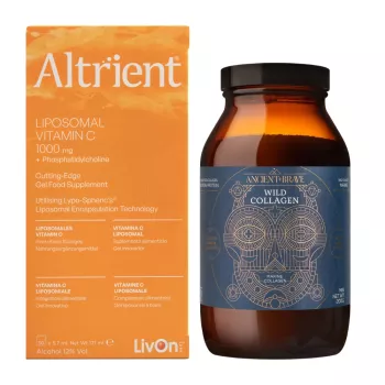 Pachet Altrient C (30 pliculete) + Wild Collagen Ancient and Brave (200 grame)