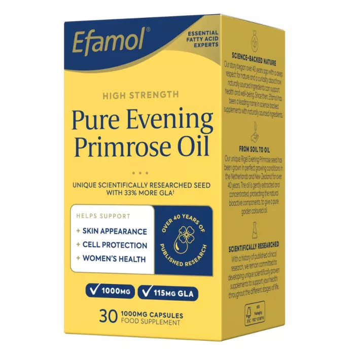 Pure Evening Primrose Oil 1000mg (30 capsule), Efamol®