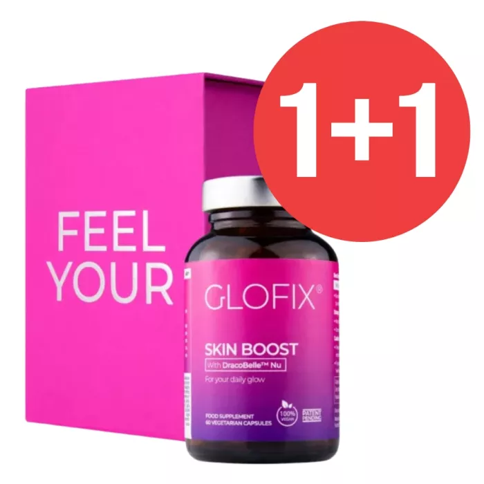 1+1 Glofix Skin Booster Premium Box (60 capsule), Glofix