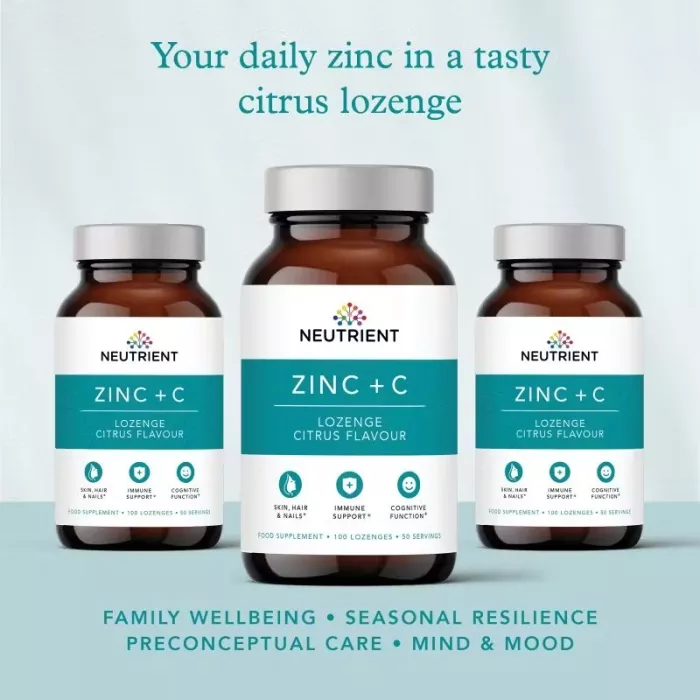 Zinc + Vitamina C (60 comprimate masticabile), Neutrient