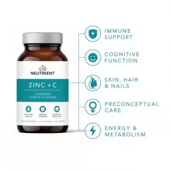 Zinc + Vitamina C (60 comprimate masticabile), Neutrient