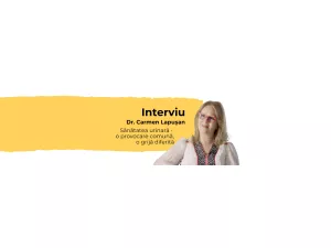 Sănătatea urinară – o provocare comună, o grijă diferită- Interviu Dr. Carmen Lapușan, medic primar urolog
