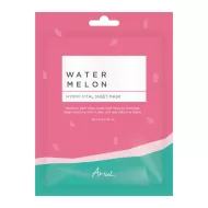Masca de fata servetel cu Pepene Rosu Watermelon Hydro Glow - calmare si hidratare (23 ml), Ariul