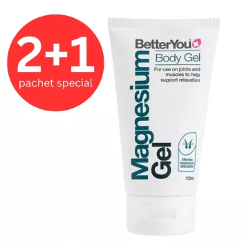 2+1 Magnesium Body Gel (150 ml), BetterYou