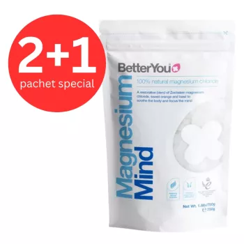 2+1 Magnesium Mind Flakes (750 grame), BetterYou