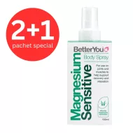2+1 Magnesium Sensitive Body Spray (100 ml), BetterYou