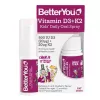Vitamina D3+K2 copii 400UI+10μg, BetterYou