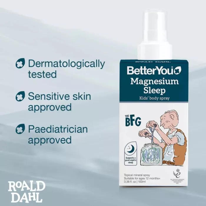 Magnesium Kids Body spray BFG (100 ml), BetterYou