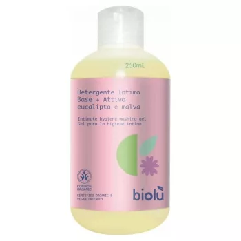Gel ecologic pentru igiena intima eucalipt si nalba (250 ml), Biolu
