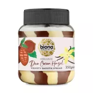 Crema de ciocolata cu alune Duo Swirl bio (350 grame), Biona