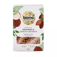 Granola cu ciocolata si cocos bio (375 grame), Biona