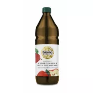 Otet din cidru de mere nefiltrat eco (750 ml), Biona Otet din cidru de mere nefiltrat eco (750 ml), Biona