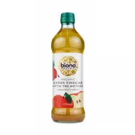 Otet din cidru de mere nefiltrat eco (500 ml), Biona Otet din cidru de mere nefiltrat eco (500 ml), Biona