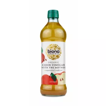 Otet din cidru de mere nefiltrat eco (500 ml), Biona