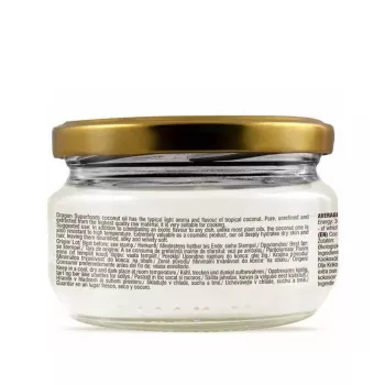 Ulei de cocos virgin eco (100 ml), Dragon Superfoods Ulei de cocos virgin eco (100 ml), Dragon Superfoods