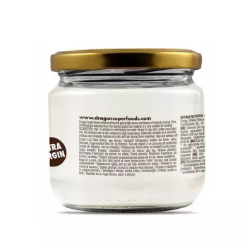 Ulei de cocos extravirgin raw eco (300 ml), Dragon Superfoods Ulei de cocos extravirgin raw eco (300 ml), Dragon Superfoods