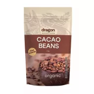 Boabe de cacao intregi eco (200 grame), Dragon Superfoods