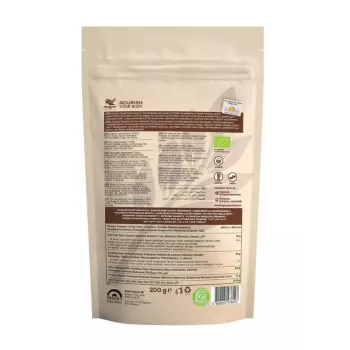 Boabe de cacao intregi eco (200 grame), Dragon Superfoods Boabe de cacao intregi eco (200 grame), Dragon Superfoods