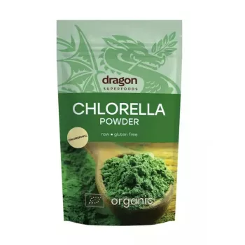 Chlorella pulbere eco (200 grame), Dragon Superfoods Chlorella pulbere eco (200 grame), Dragon Superfoods