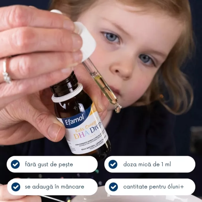 Kids Omega 3 DHA Drops (60ml), Efamol®