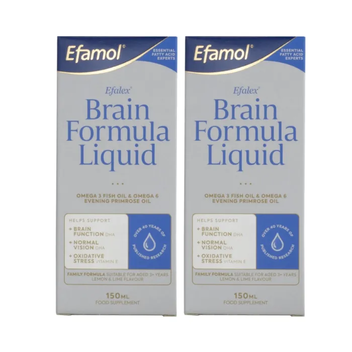 Duo Pack Efalex Brain Formula cu DHA (150ml), Efamol