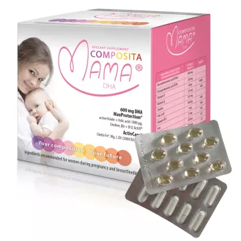 Composita Mama DHA (30+30 capsule), Establo Composita Mama DHA (30+30 capsule), Establo
