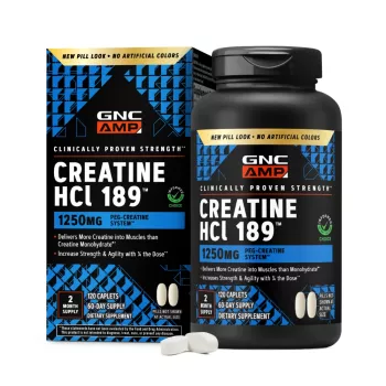 Creatina hidroclorid cu administrare si absorbtie rapida (120 Tb), GNC Live Well