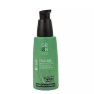 Gel de fata ingrijire echilibrata Bio Organic Essential Elements cu canepa si aloe vera (50ml), GRN Shades of Nature