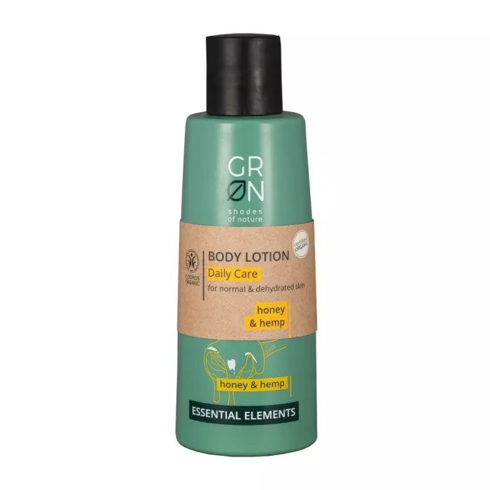 Lotiune de corp Bio Organica Essential Elements cu canepa si miere (200ml), GRN Shades of Nature
