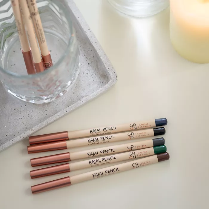 Creion Kajal Bio Organic Colour Cosmetics (1.1g), GRN Shades of Nature