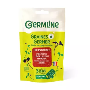 Mix proteic pentru germinare (naut, linte verde, schinduf) eco (200 grame), Germline