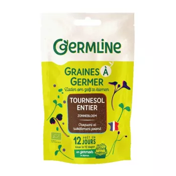 Seminte de floarea soarelui pentru germinat eco (100 grame), Germline